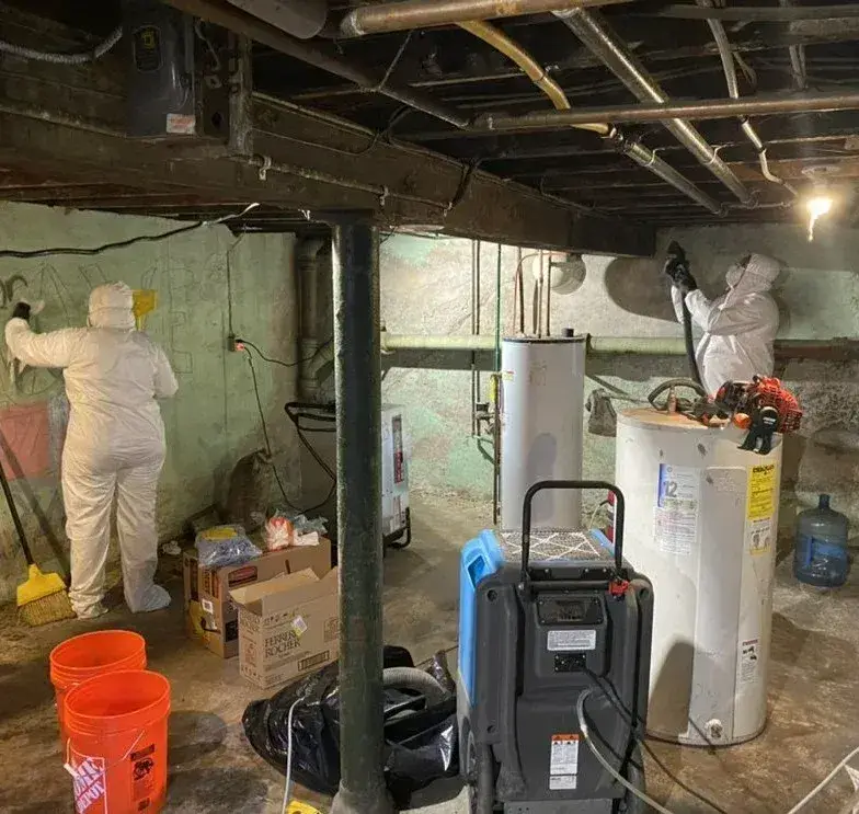 Kitchen with dehumidifier, demonstrating effective mold prevention strategies for homeowners